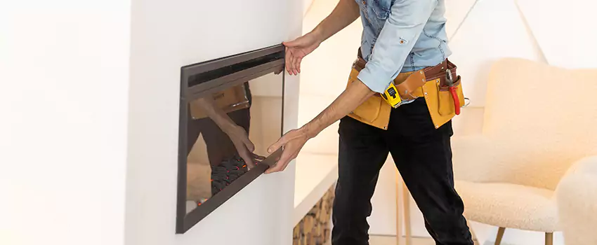 Metal Fireplace Installation in Millbrook, Alabama