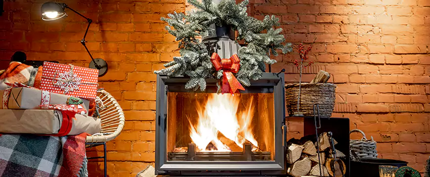 Travis Industries Linear Gas Fireplace Installation in Millbrook, Alabama
